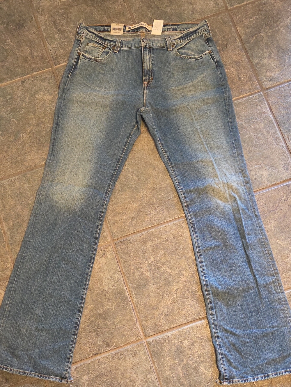 GAP Women's Light Blue Bootcut Jeans 16 X-Long